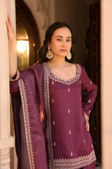 Purple Izar Kurta Set