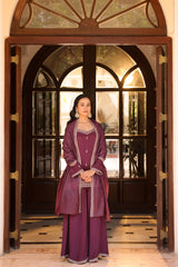 Purple Izar Kurta Set