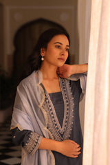 Blue Mehrnaz Kurta Set