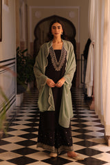 Black Mehrnaz Kurta Set