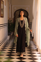 Black Mehrnaz Kurta Set
