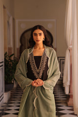 Black Mehrnaz Kurta Set