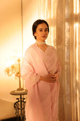 Dilnaaz Light Pink Saree