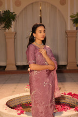Gulzar Lilac Saree