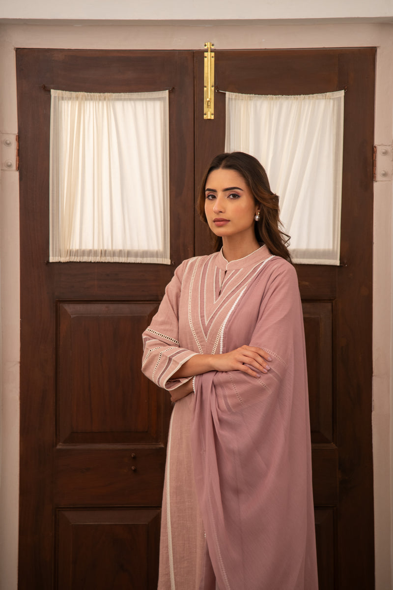 Mauve Amira Kurta Set