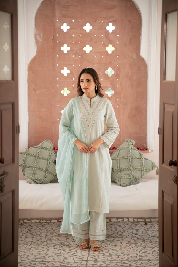 Mint Green Amira Kurta Set