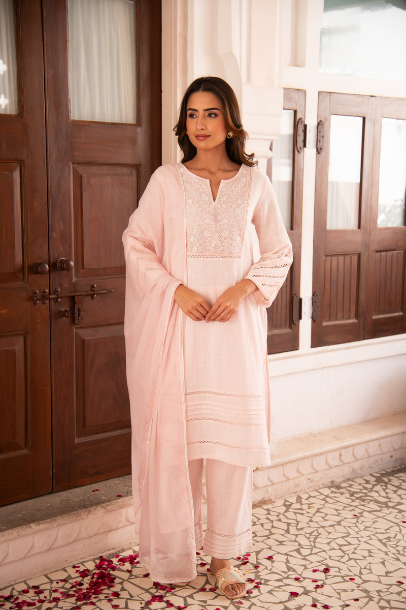 Pink Inayat Kurta Set