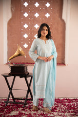 Blue Inayat Kurta Set