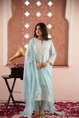 Blue Inayat Kurta Set