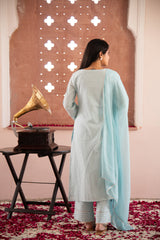 Blue Inayat Kurta Set