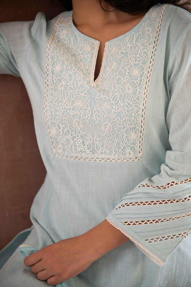 Blue Inayat Kurta Set