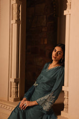 Teal Siara kurta set