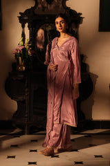 Mauve Noura Kurta Set