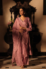 Mauve Noura Kurta Set