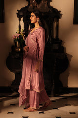 Mauve Noura Kurta Set