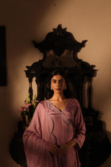 Mauve Noura Kurta Set