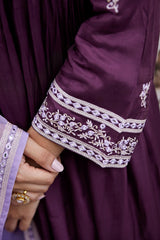 Sofia Purple Kurta Set