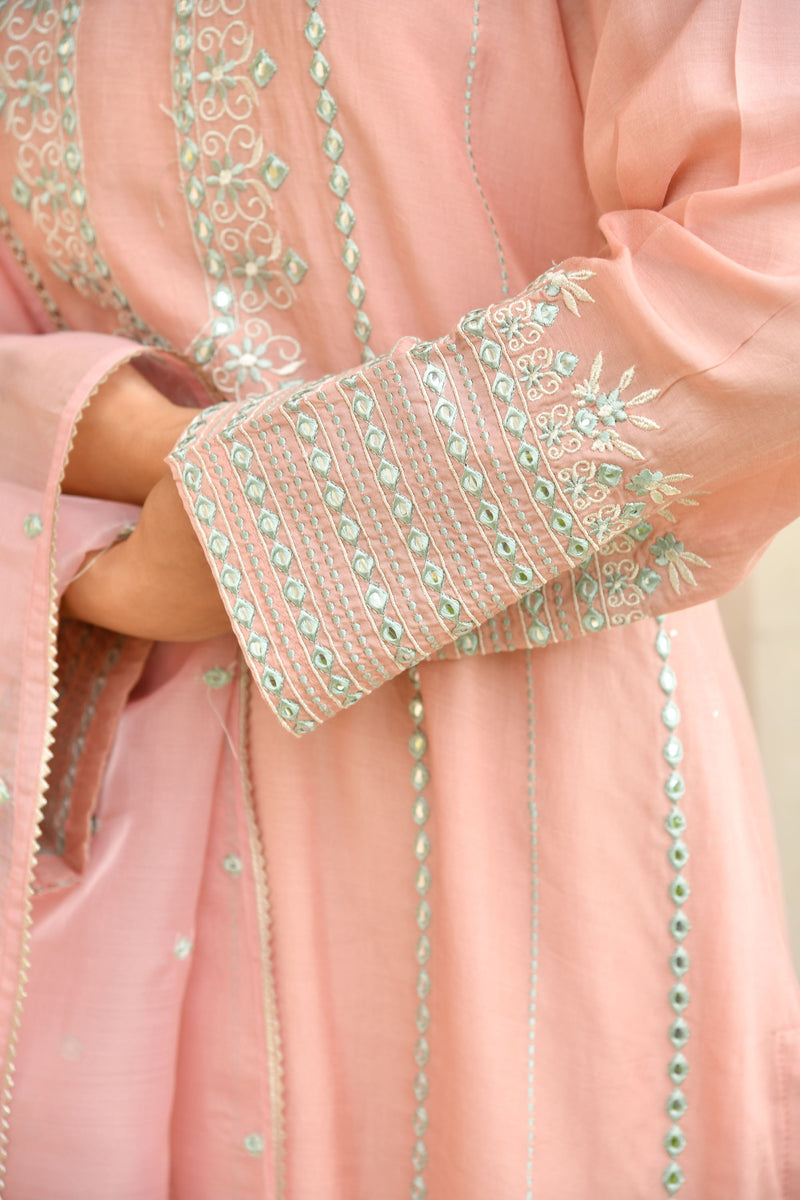 Ayat Pink Kurta Set