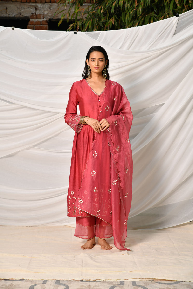 Ruby Kurta Set