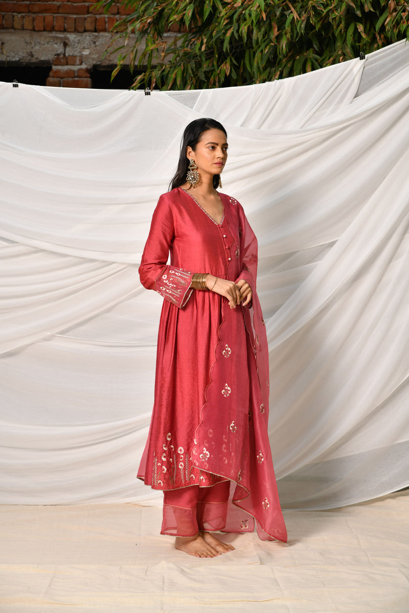 Ruby Kurta Set