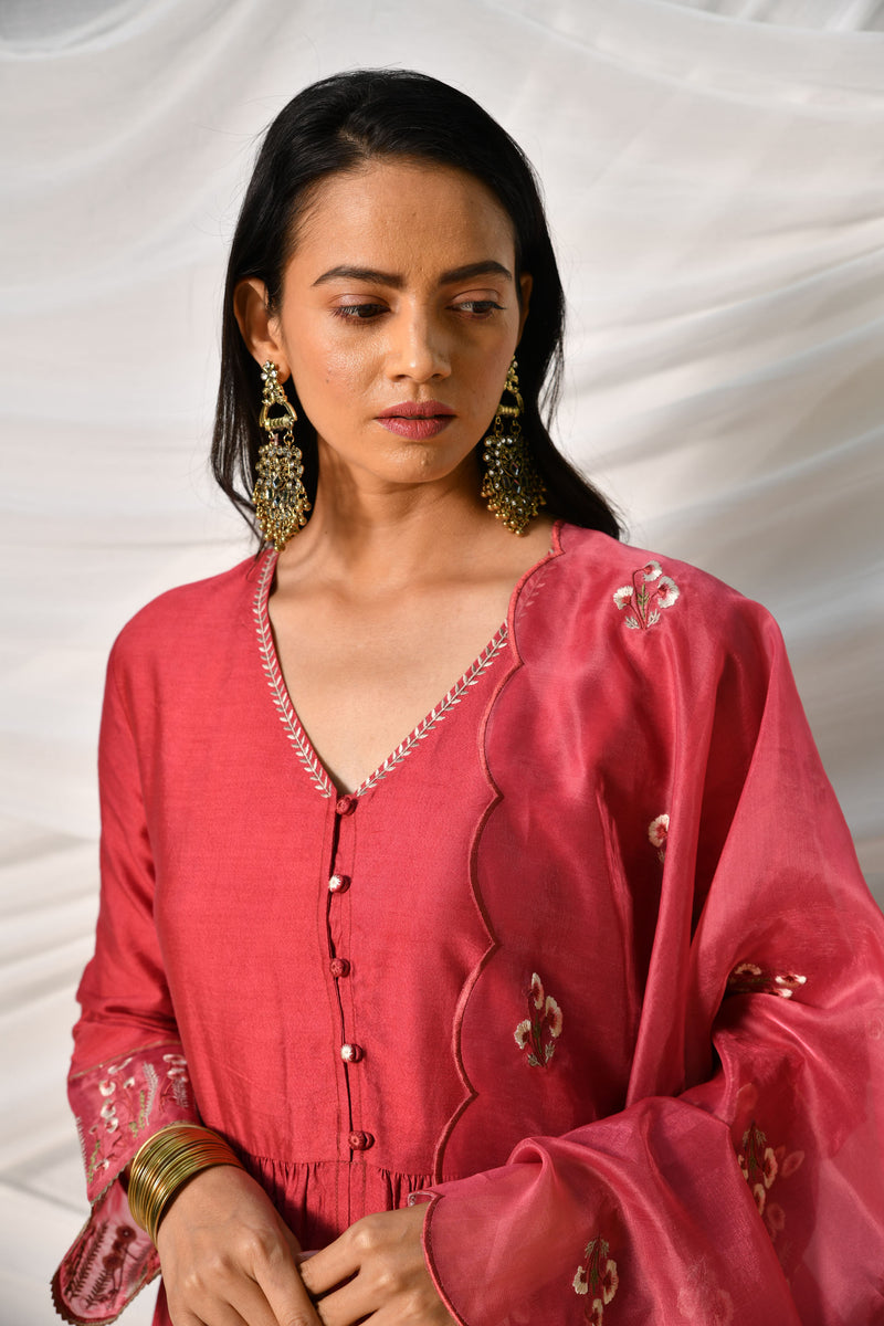 Ruby Kurta Set